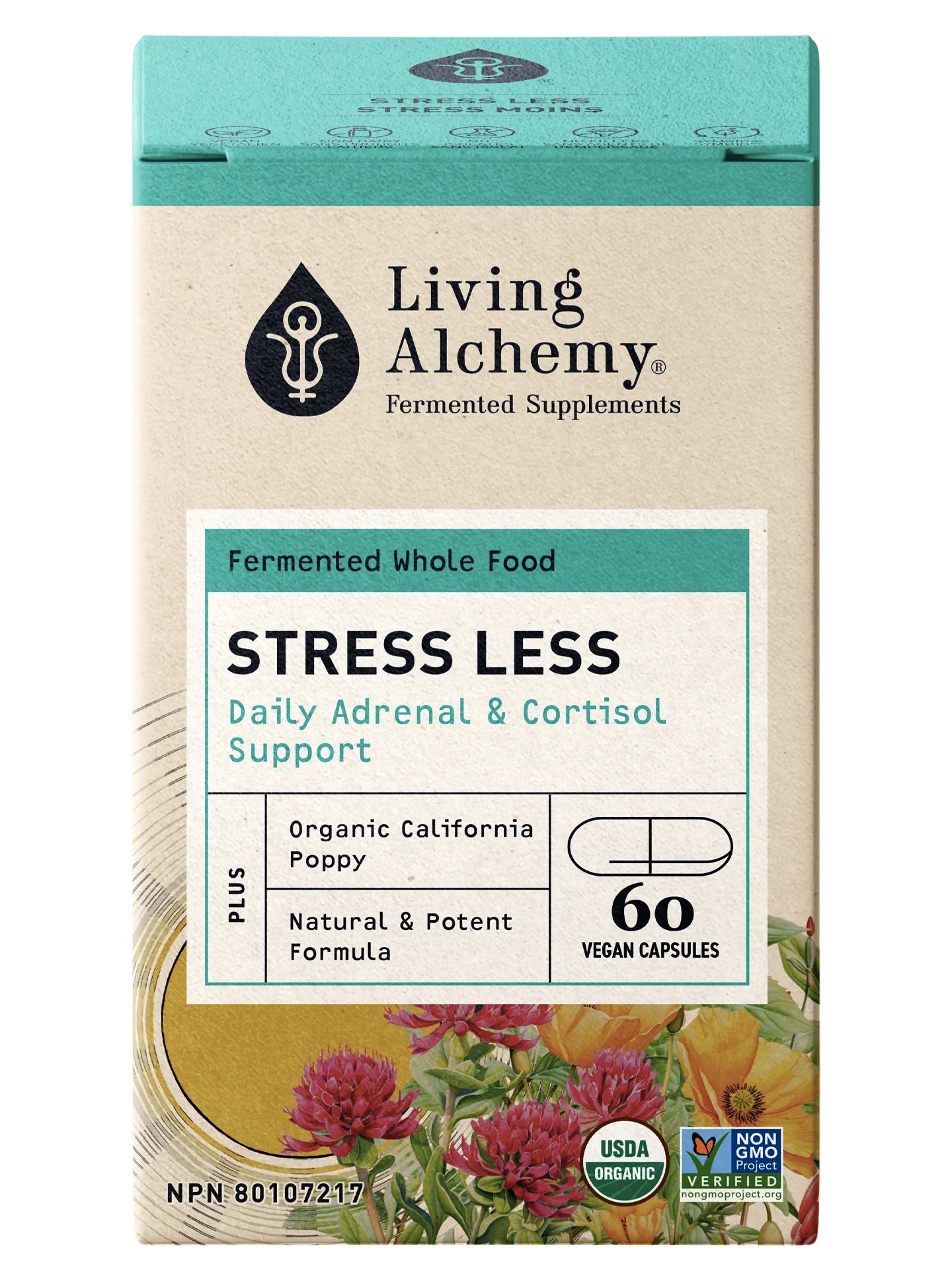 Stress Moins - Living Alchemy - 60 capsules